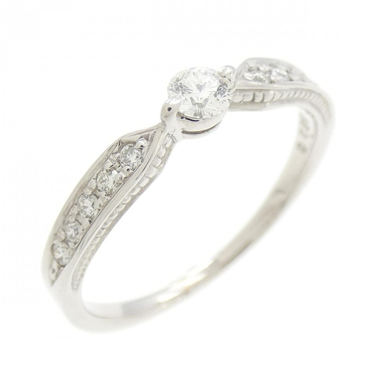 即決価格☆0.20ct☆✨ダイヤモンドK18WGリング指輪 【公式通販】