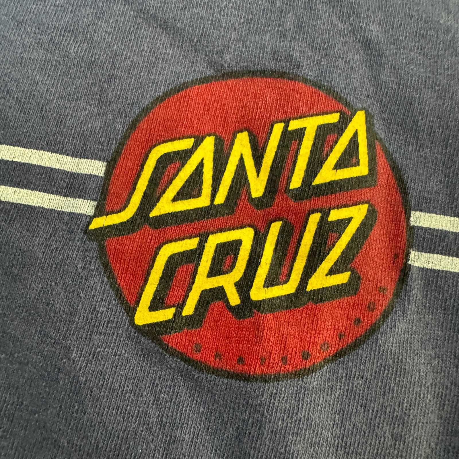 90s SANTA CRUZ Tシャツ フェード ボロ Mサイズ サンタクルーズ