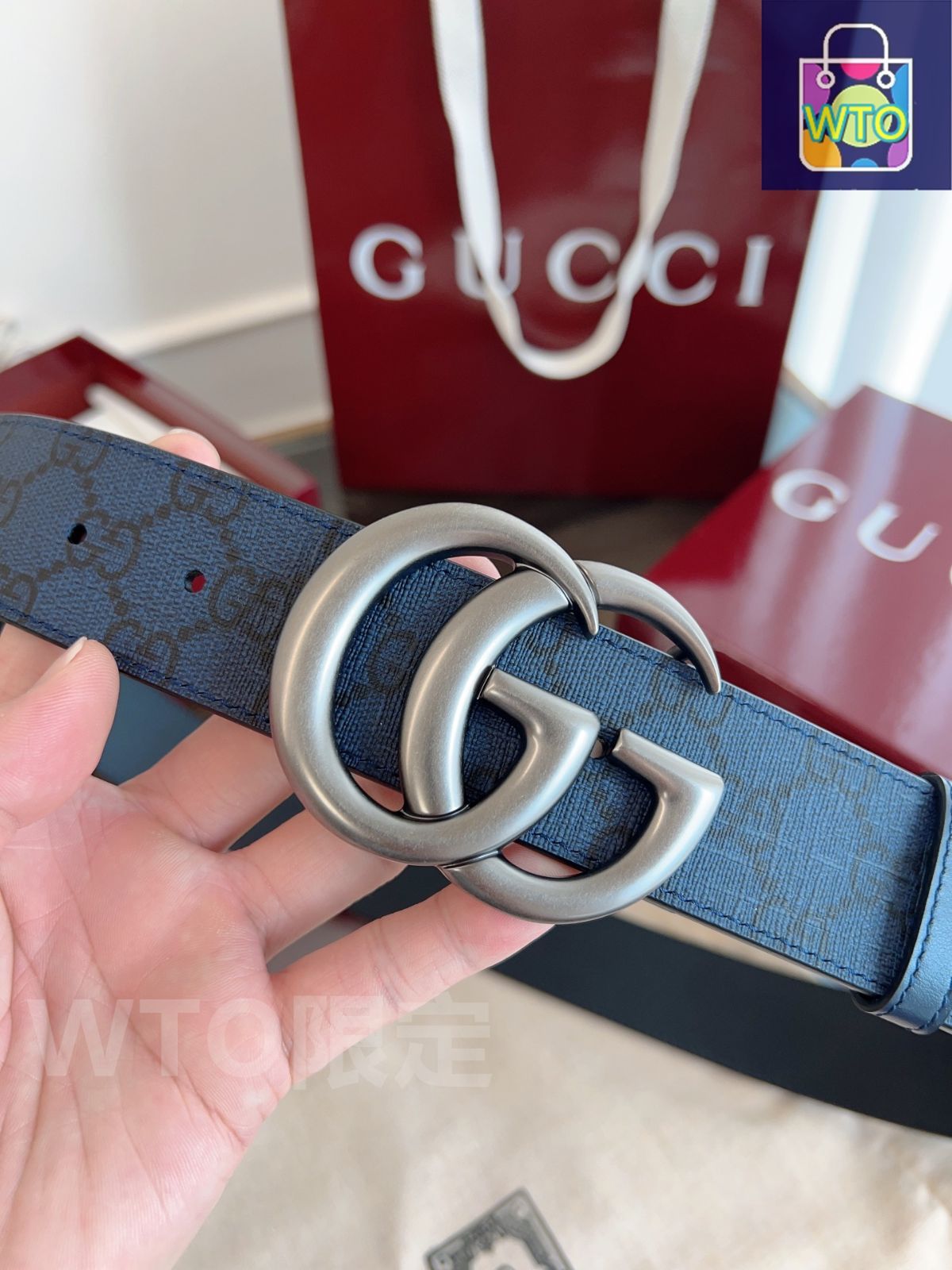 即購入値下げコメントお願いします❁ GUCCI グッチ ベルト 最終値下げ！ GUCCI グッチ GG ベルト メンズ 本革 - メルカリ