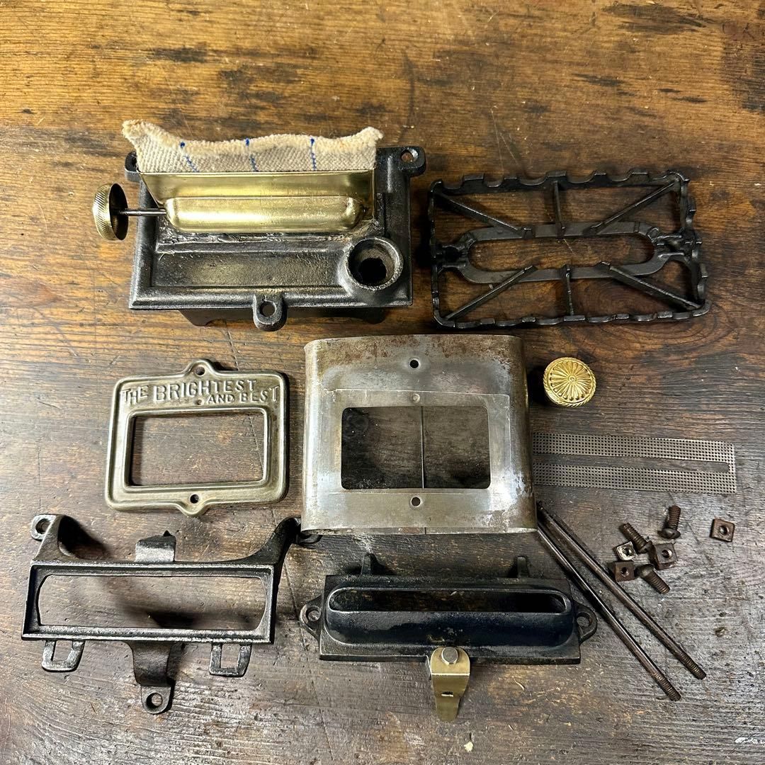 美品】超小型アイロンストーブ The Brightest & Best - メルカリ