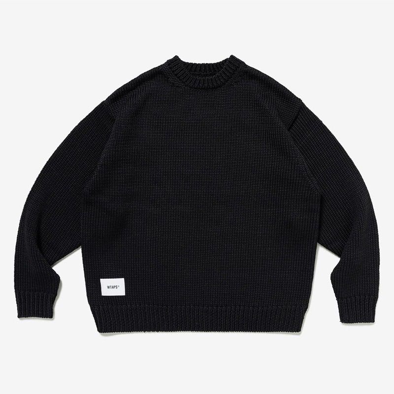 新品未使用！WTAPS CREW NECK ダブルタップス ニット - メルカリ