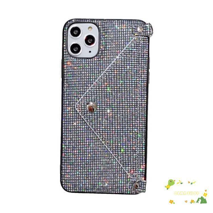 アイホン 12 ケース 背面保護ケース 収納ポケット iphone 12Pro
