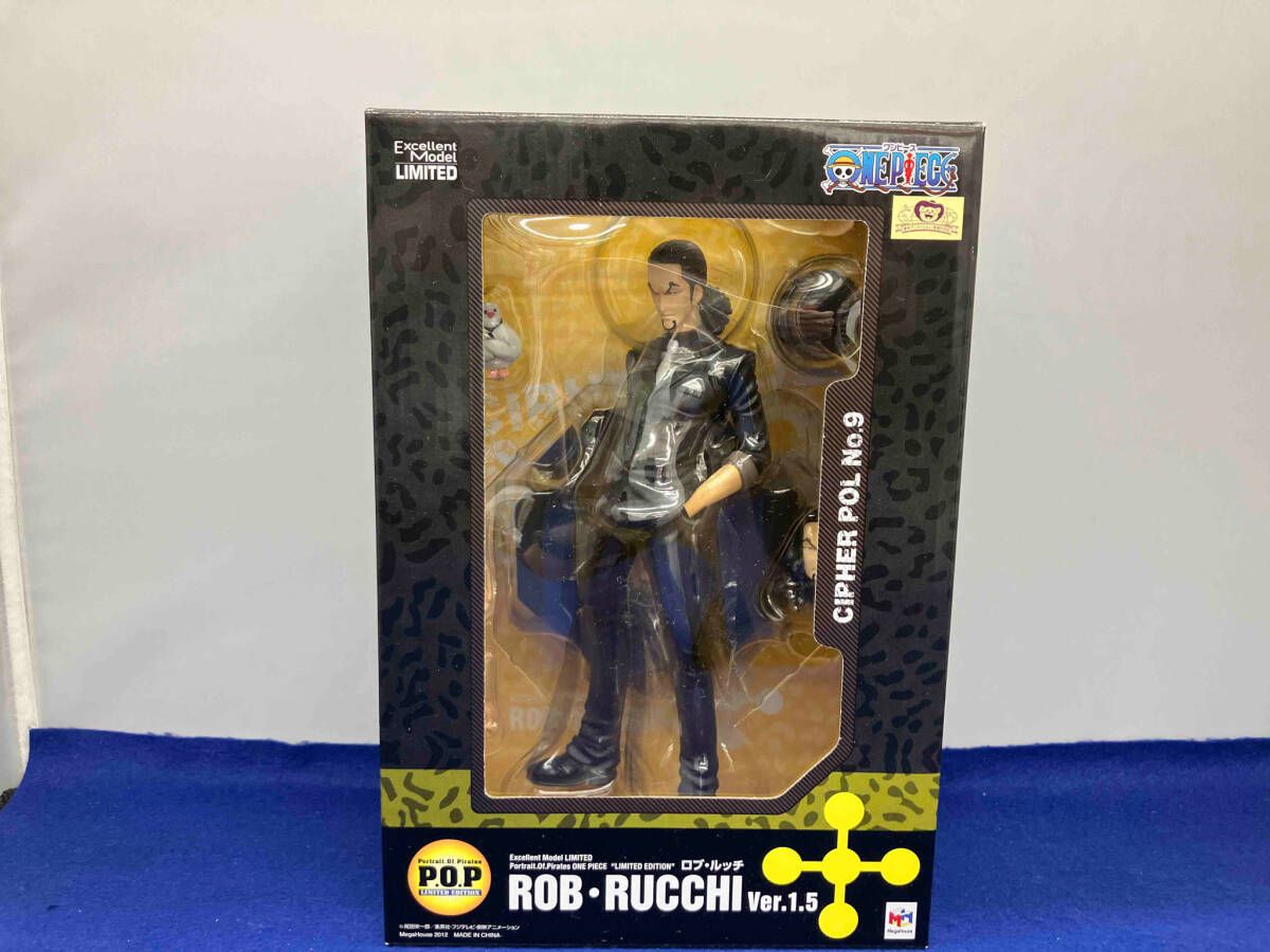 ワンピースPOPリミテッドエディション　ロブルッチ　ver１.５ Megahouse Excellent Model P.O.P. ONE PIECE Rob Lucci Ver.1.5