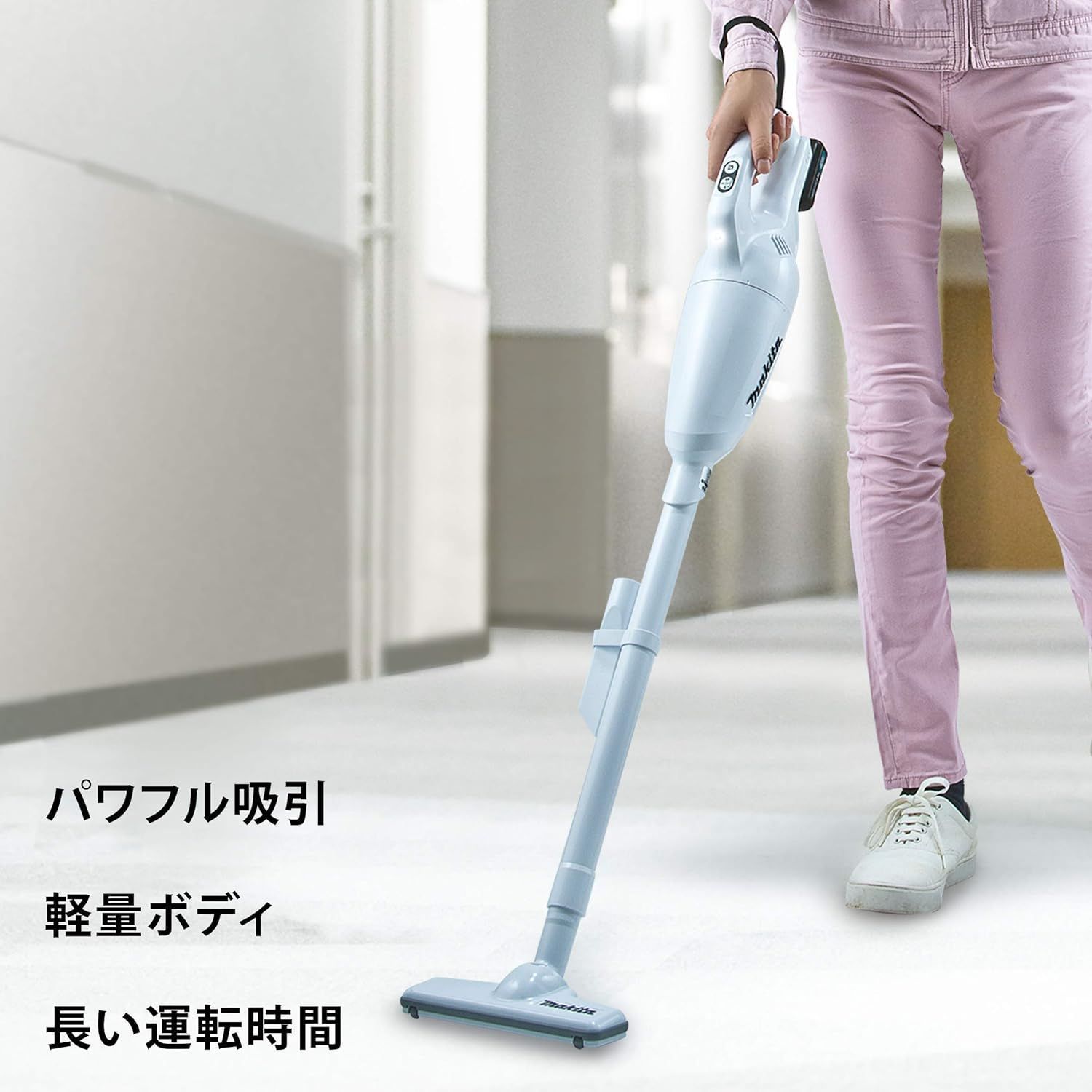コードレス掃除機CL108 カプセル式 標準25分稼働/充電22分 軽量定番モデル 10.8Vバッテリ充電器付 CL108FDSHW