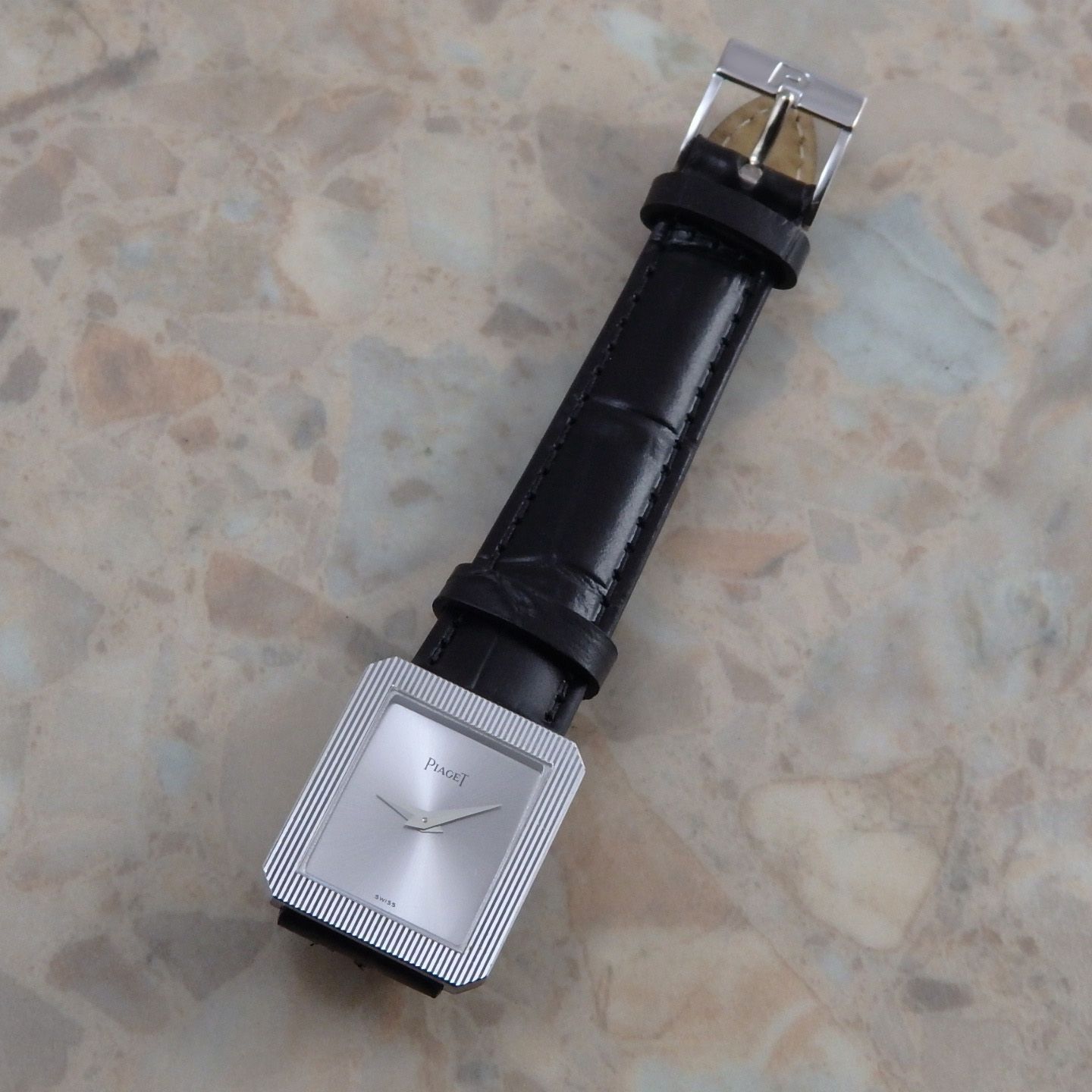 PIAGET レディース レクタングル 18KWG 1980年代 手巻き PIAGET レディース レクタングル 18KWG 1980年代 手巻き