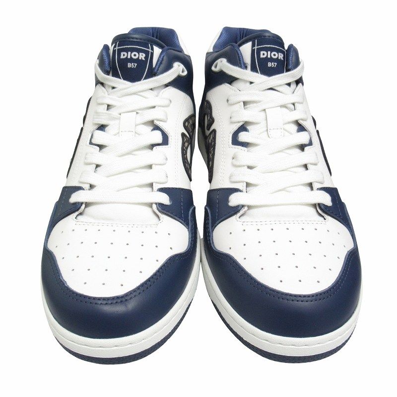 【DIOR】ディオール B57 ドリブル ミッドトップ スニーカー B57 Men's Designer Sneakers - Men's Fashion | DIOR