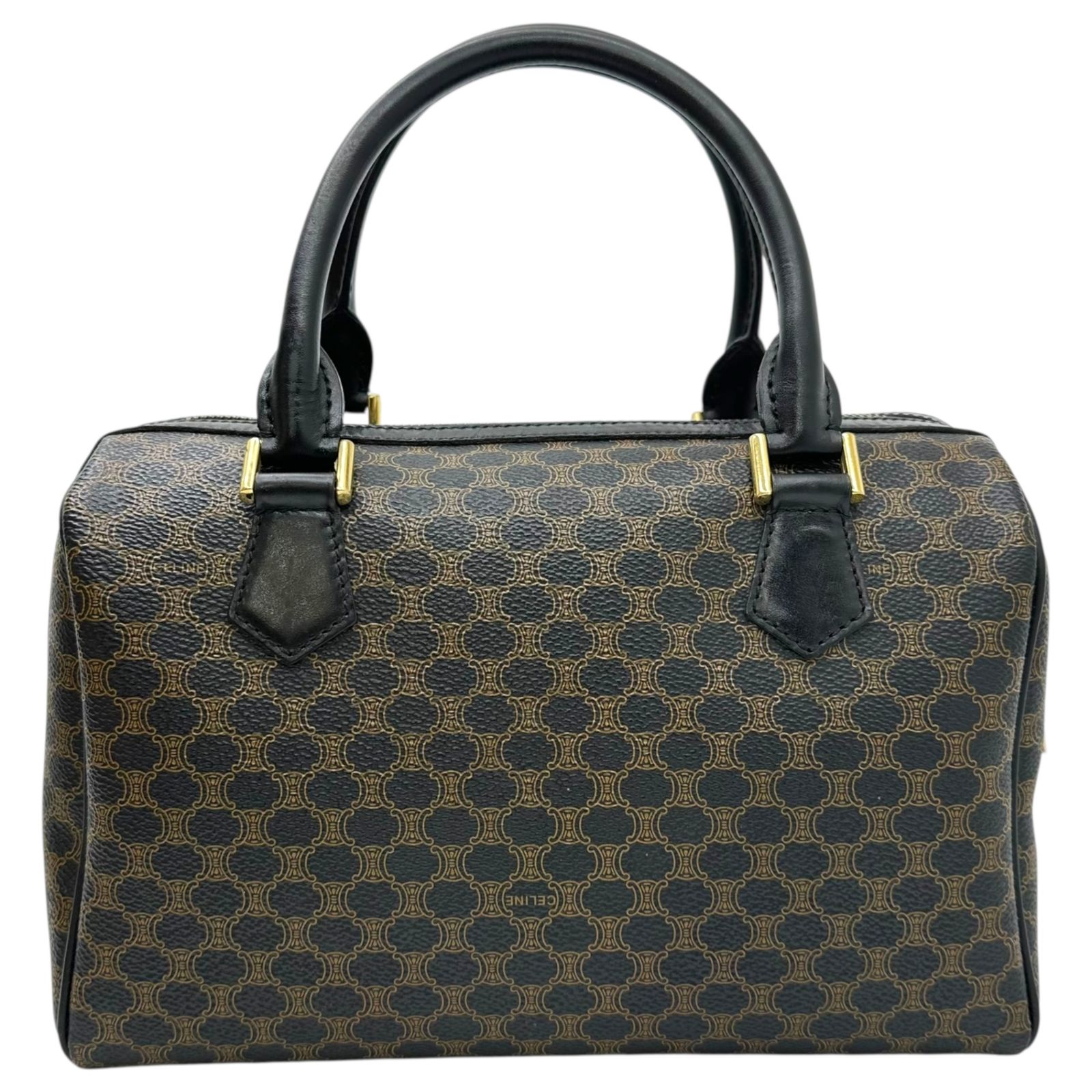 CELINE(セリーヌ) Macadam Pattern Mini Boston Bag マカダム柄