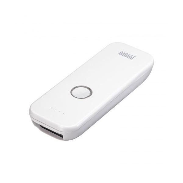 サンワサプライ Bluetooth1次元バーコードリーダー BCR-BT1D8W