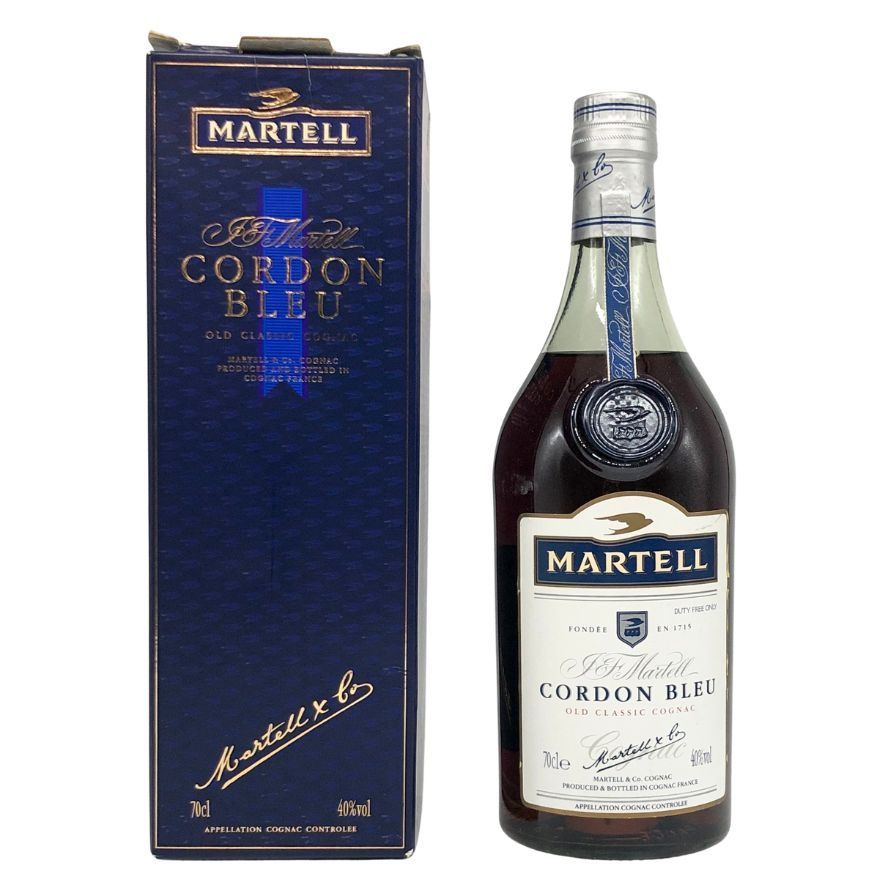 マーテル コルドンブルー グリーンボトル 旧ラベル 700ml 40% B4
