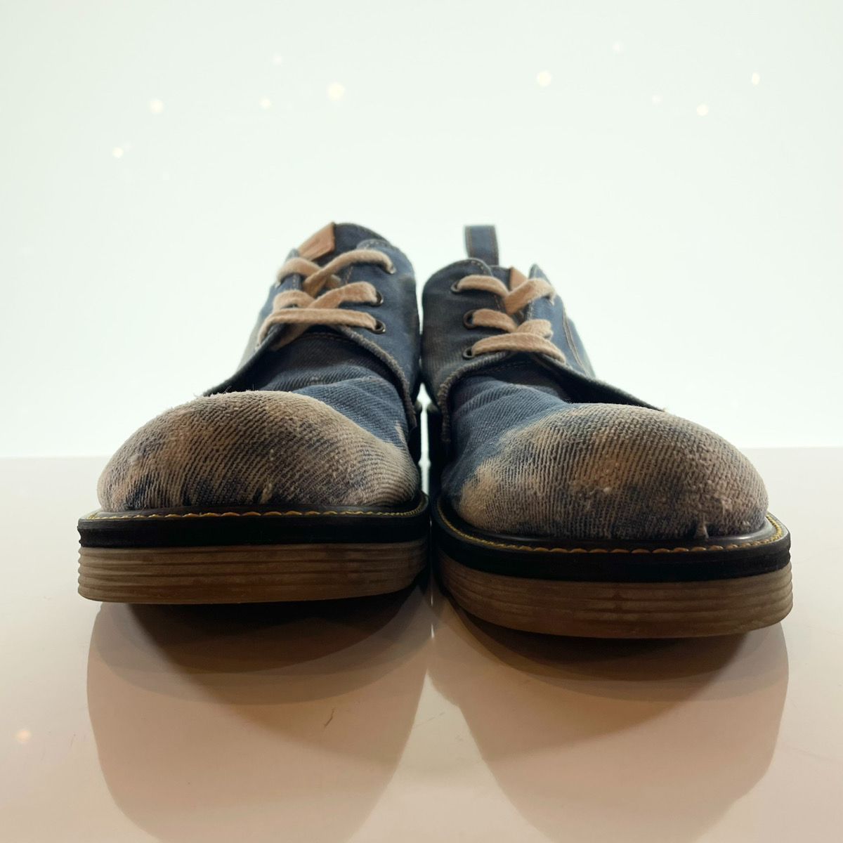 グラム glamb Slinky denim short shoes スリンキー デニム ショート  