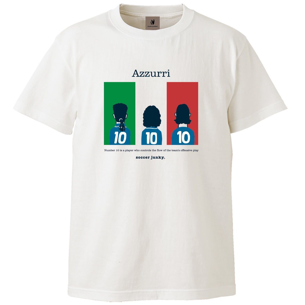 10の継承 Azzurri プレミアム半袖TEE