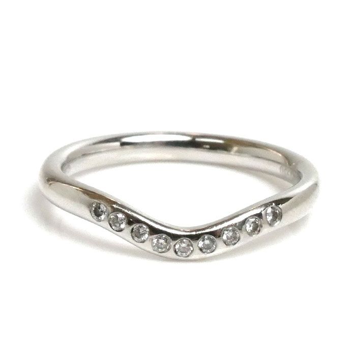 ティファニー スタッキングバンドリング AU750 YG 7号 TIFFANY&Co