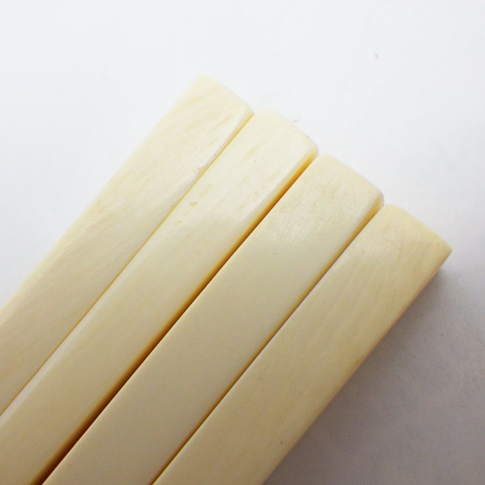 未使用】象牙風 象牙調 箸 夫婦箸 ペア 2膳 ケースつき レトロ