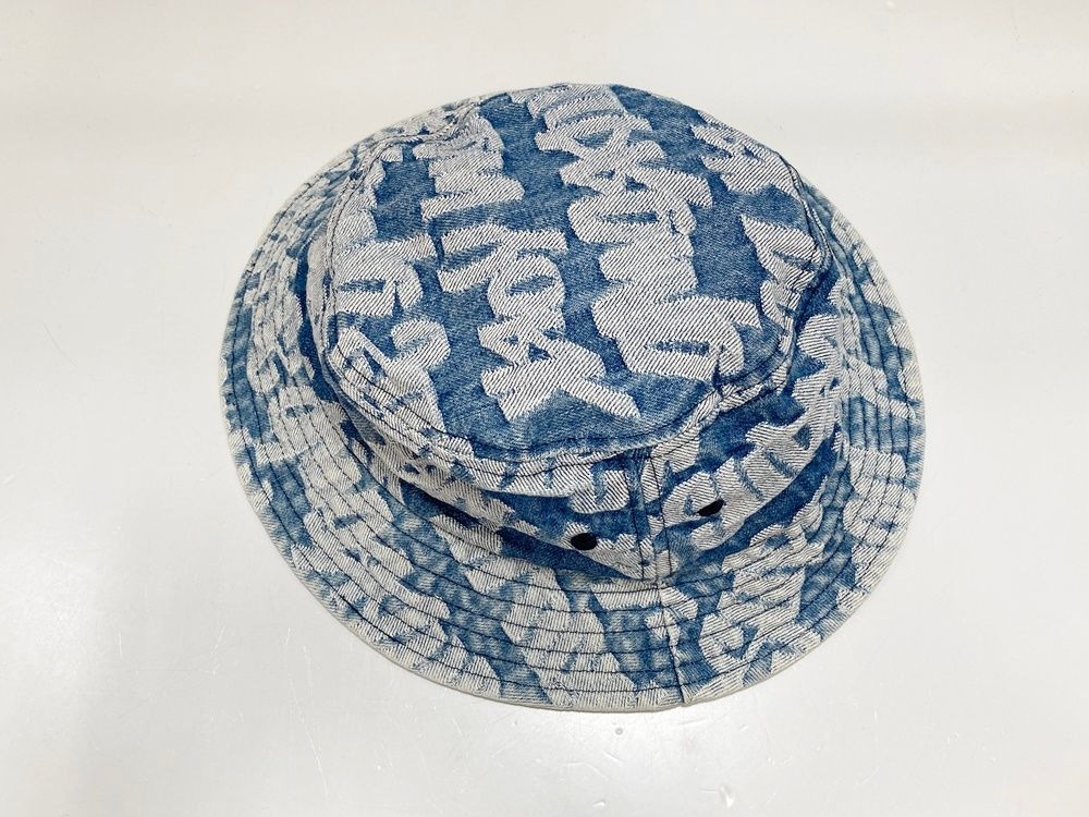 シュプリーム SUPREME Fat Tip Jacquard Denim Crusher Blue ファット