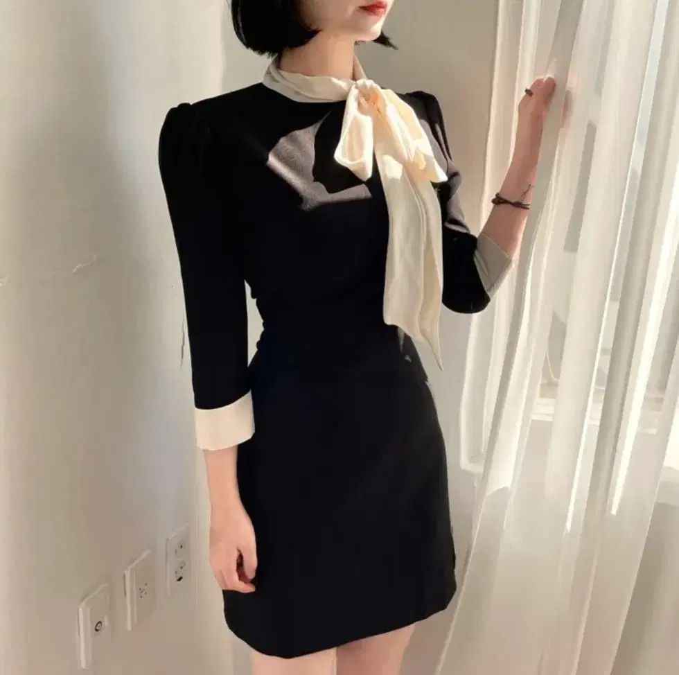Maybebaby メイビーベイビー タイ スカーフ ワンピース ゲストルック minuet メヌエット riette GANAESRA レンネファービット