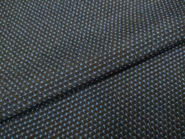 平和屋着物▽本塩沢 単衣 蚊絣 正絹 逸品 DAAU3779du - メルカリ