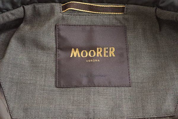 良品 MOORER (定価22万）◇ダウンライナー付き チェスターコート