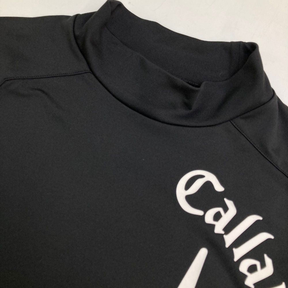 【美品】 CALLAWAY サイズ：L キャロウェイ 半袖Tシャツ ハイネック キャロウェイ