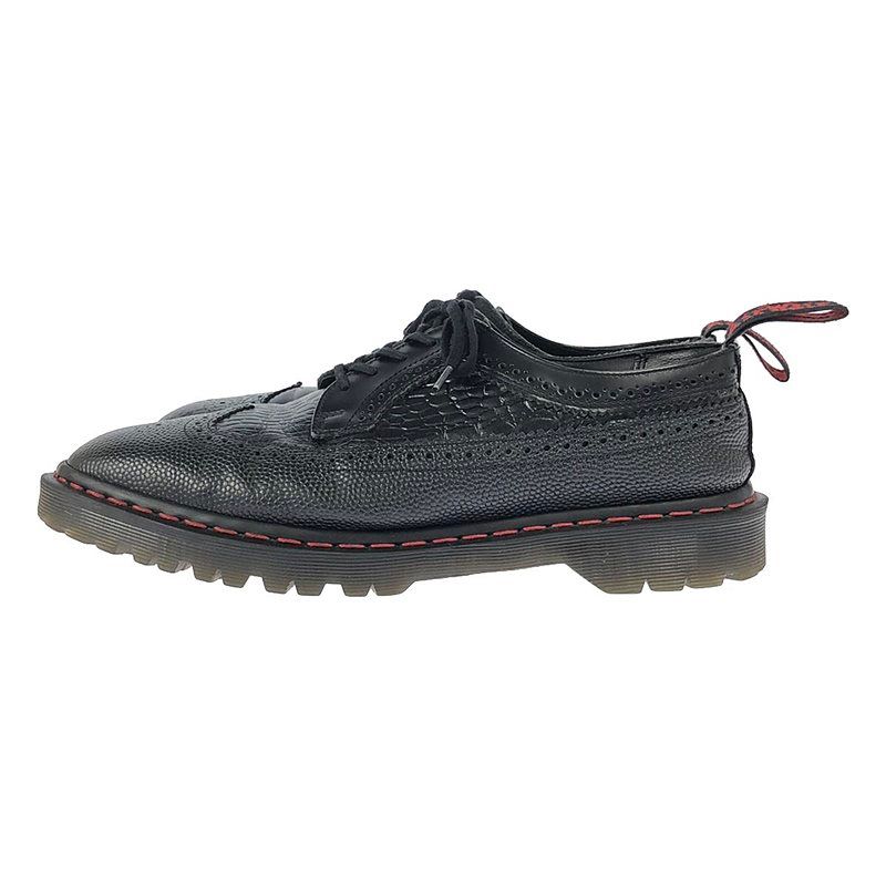 Engineered Garments / エンジニアドガーメンツ | ×Dr.Martens ドクターマーチン別注 Long Wing Irregular Combo ロングウイングチップ レザーシューズ | UK10 | ブラック | メンズ Engineered Garments / エンジニアドガーメンツ | ×Dr.Martens