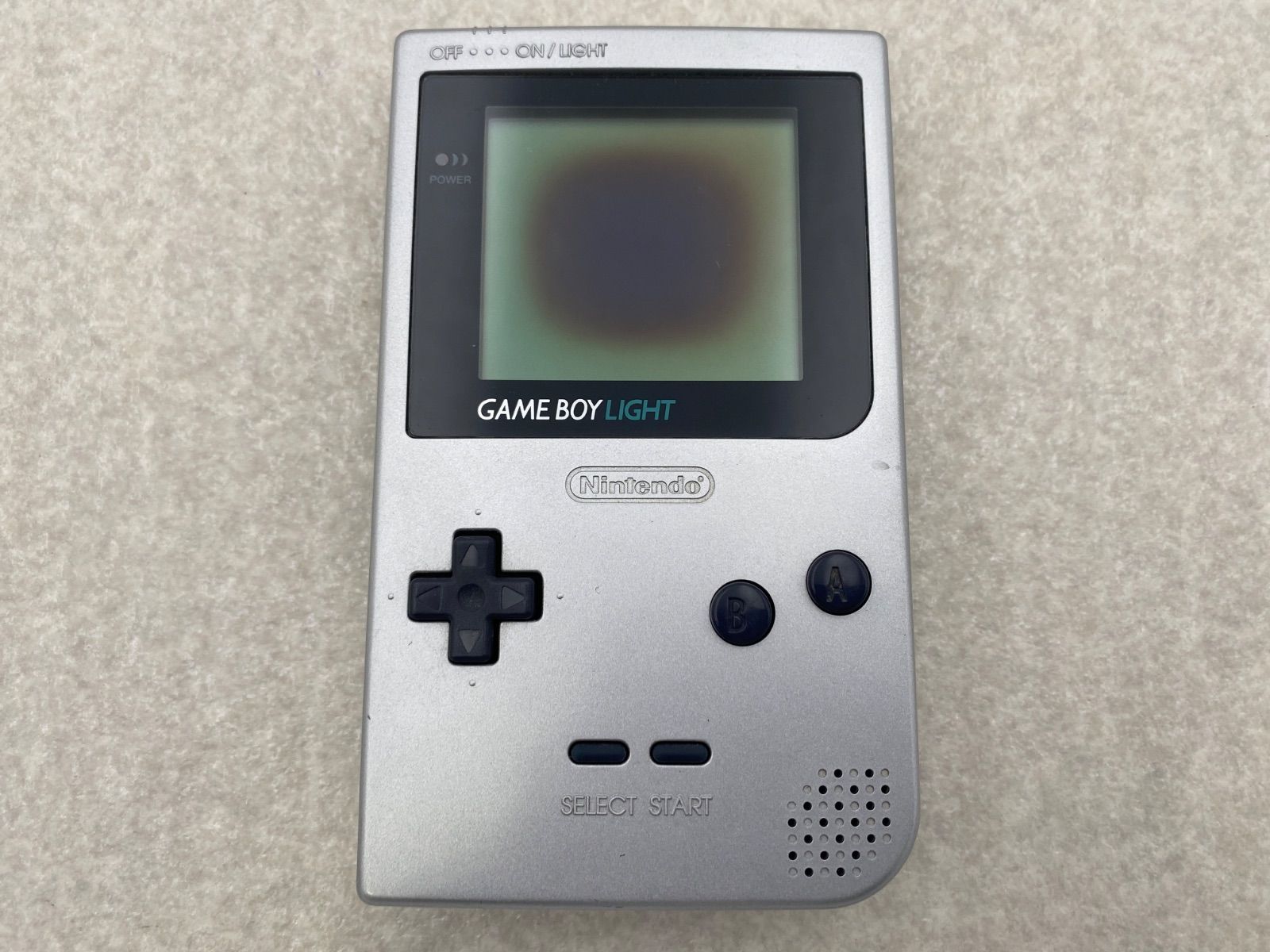 ゲームボーイ ライト 本体 シルバー ジャンク