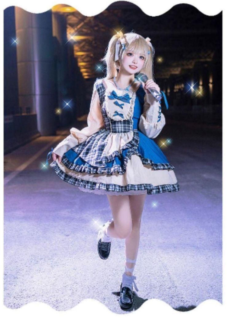 LT-165 豪華姫系 lolita 可愛 レトロ風 オリジナル jsk ロリータ