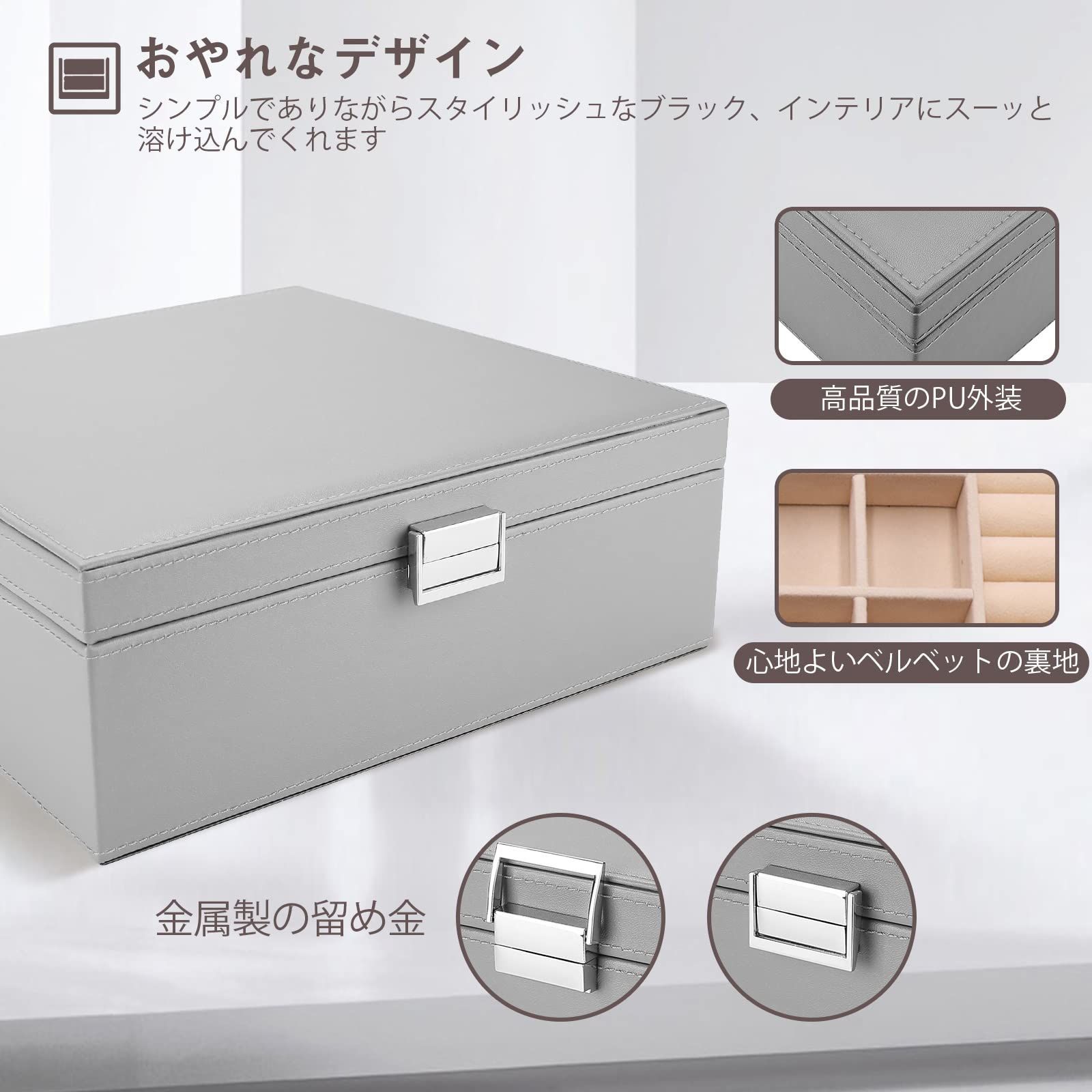 金属製収納用コンテナ グレー 折りたたみコンテナのおすすめ人気