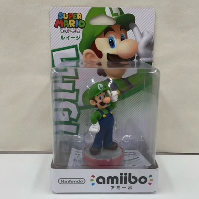 未開封】amiibo ルイージ スーパーマリオシリーズ フィギュア