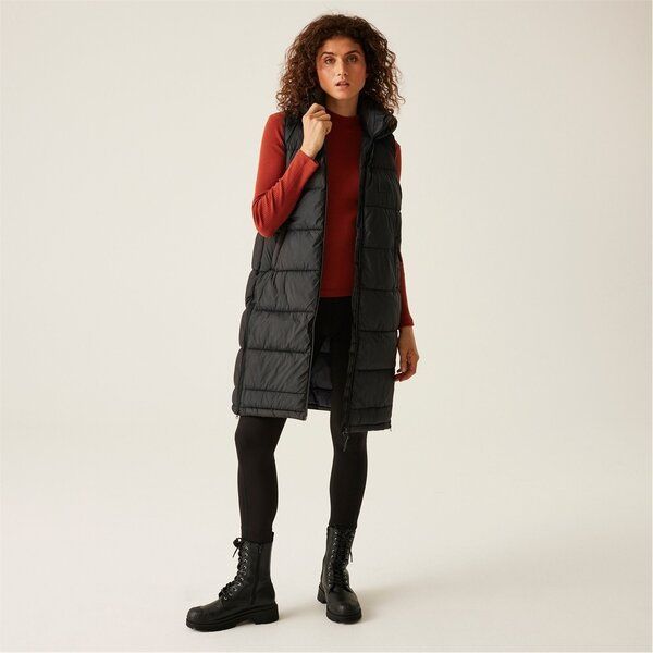 【送料無料】 レガッタ レディース ジャケット・ブルゾン アウター Ganella Bodywarmer Black