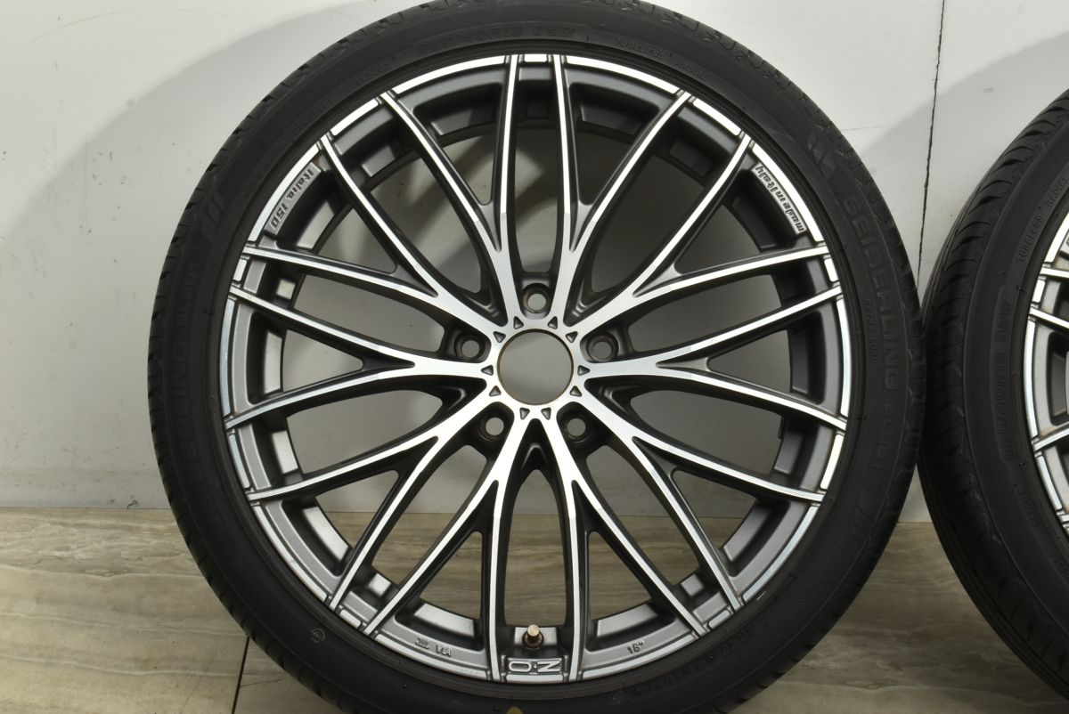 程度良好品 OZレーシング イタリア 150 18in 8J 48 PCD112 ブリヂストン セイバーリング SL201 225 40R18 A3 S3 1シリーズ ゴルフ TRITUETUBI_COM