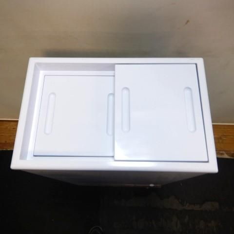 1 2025年製 アレジア 業務用 冷凍 ストッカー AR-BD43-BNW アイス 小型 W495D315H866ｍm 41L チェスト フリーザー 冷凍庫 20kg