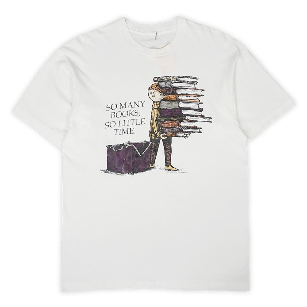 エドワード・ゴーリー Edward Gorey 90s プリントTシャツ So