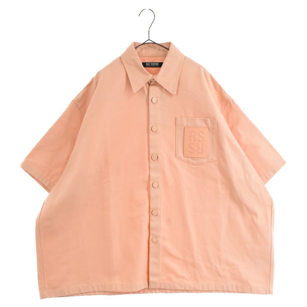 RAF SIMONS (ラフシモンズ) 23SS OVERSIZED SHORT SLEEVE DENIM SHIRT ...