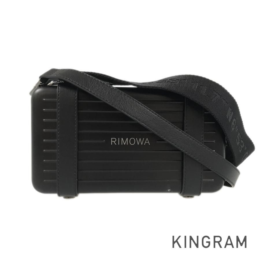 リモワ RIMOWA パーソナル クロスボディバッグ アルミニウム ショルダーバッグ rsa【中古】