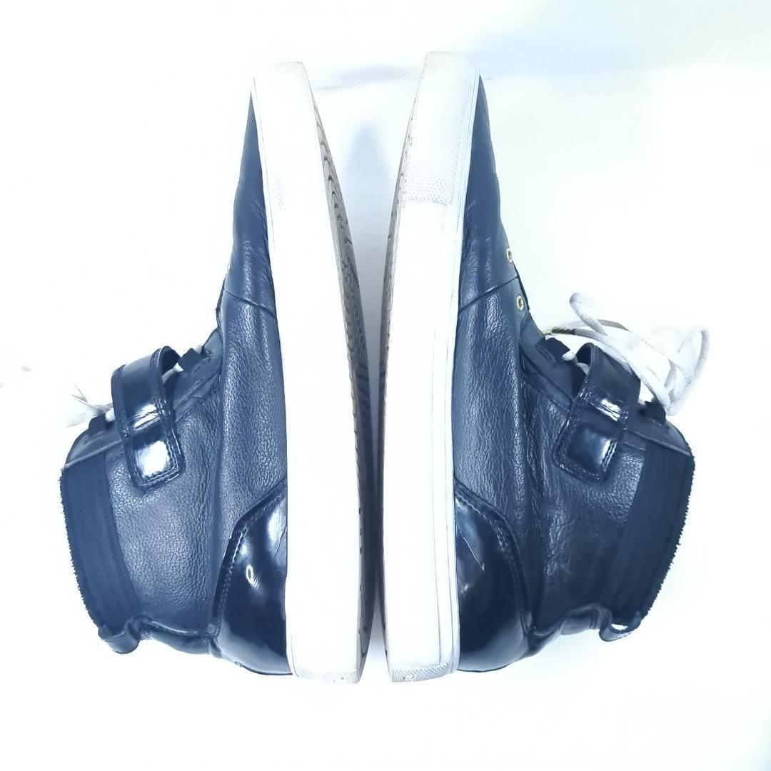 DIESEL ハイカットスニーカー レースアップ ベルクロ ブラック