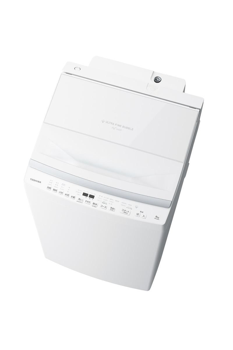 4営業日で発送 AW8DP5 W 全自動洗濯機 ZABOON グランホワイト AW-8DP5 W 洗濯8.0kg 簡易乾燥 送風機能 上開き