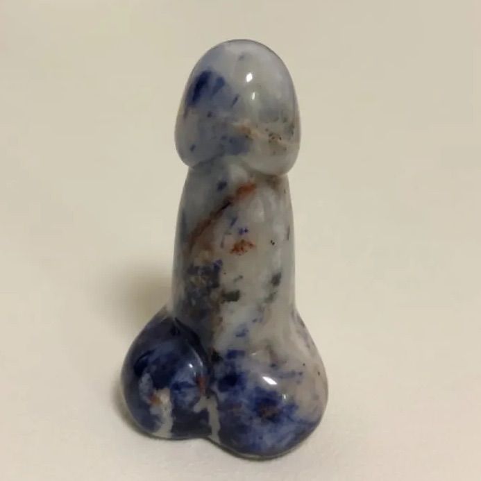 縁起物✨ 男根　赤紋石　瑪瑙　レッドグリッド　陰茎　ペニス　男性器　天然石　置物 縁起物✨ 男根 赤紋石 瑪瑙 レッドグリッド 陰茎 ペニス 男性器