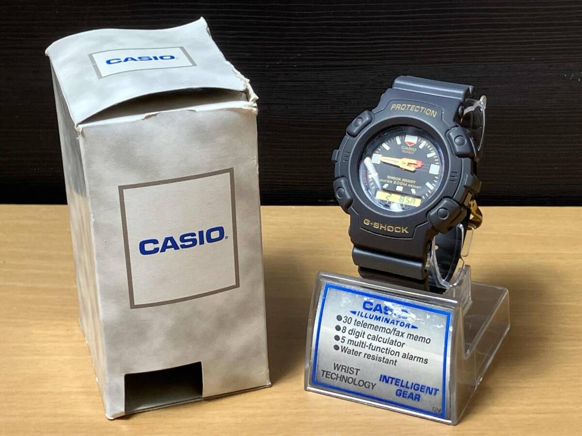 メンズ CASIO G-SHOCK AW-560 アナデジ ゴールド