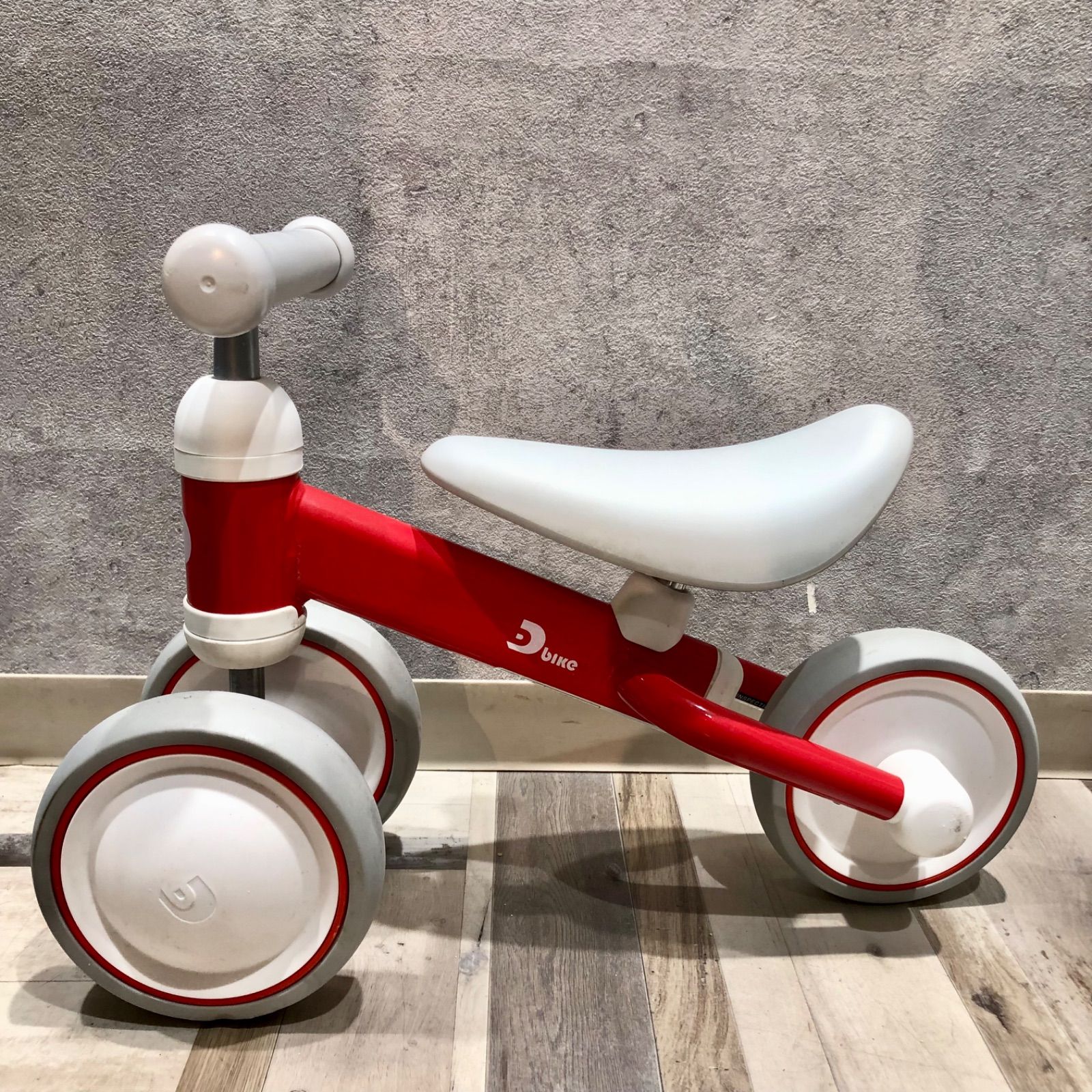 D-bike mini プラス レッド 三輪車 Hondaファンやのりもの大好き