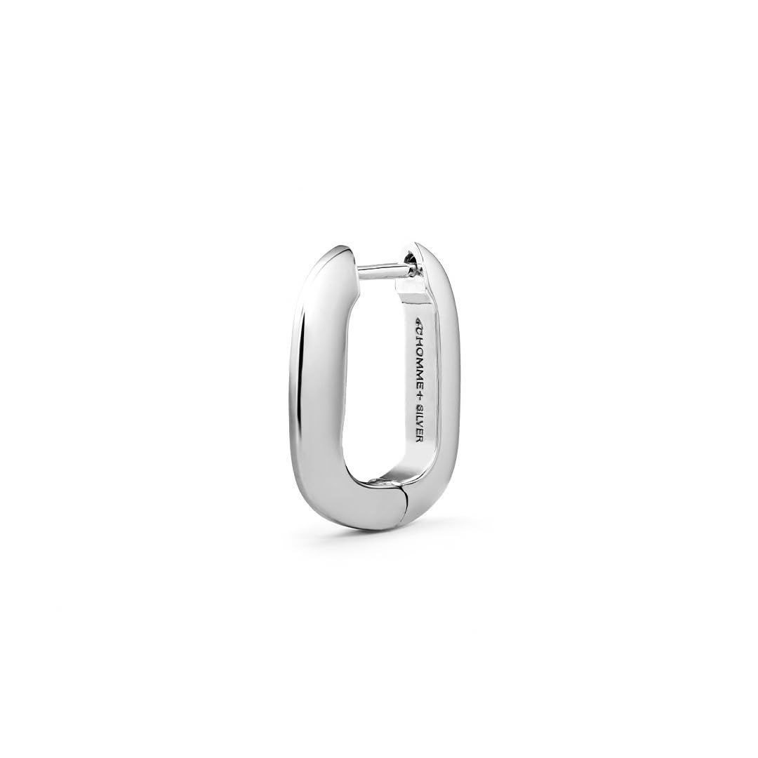 【在庫処分】(ヨンドシーオムプラス) [4HOMME+] シルバー ピアス/片耳用 112334350901