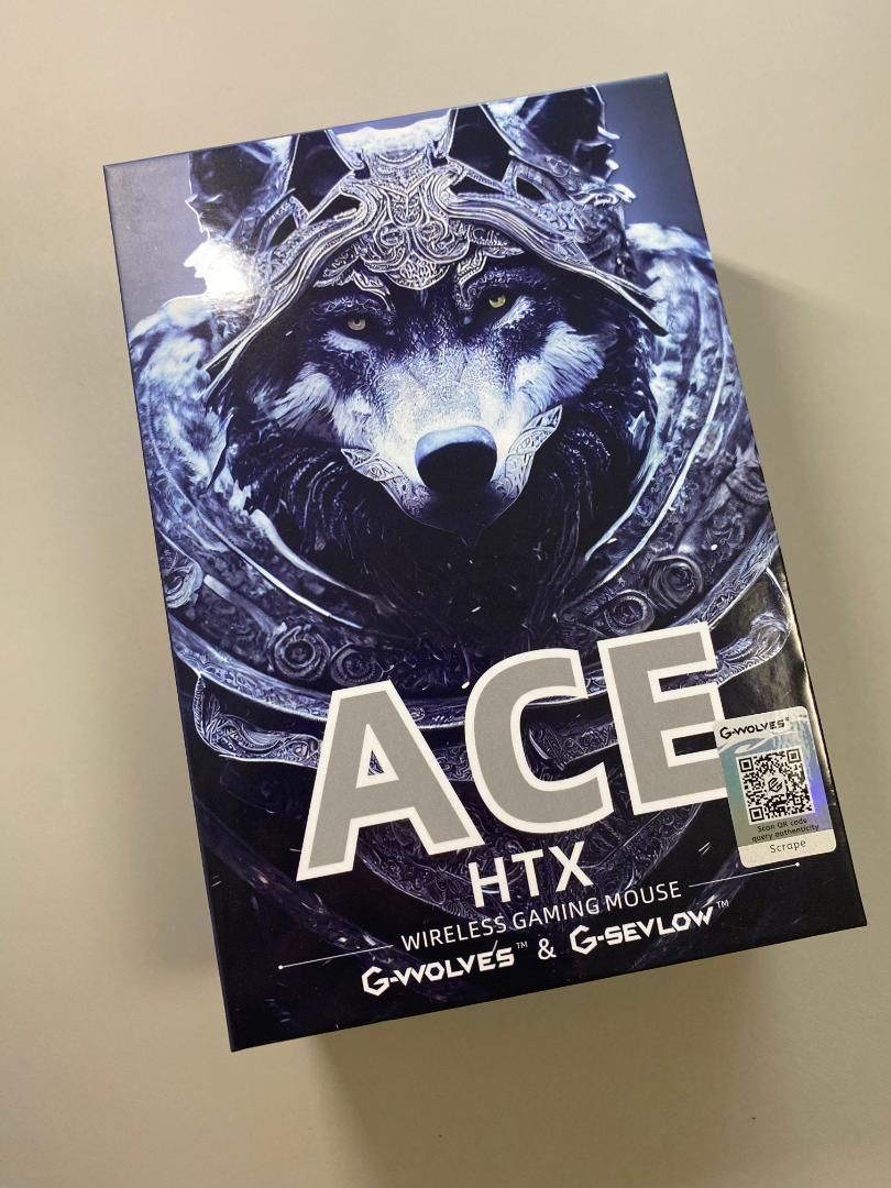 GWolves HTX ACE ゲーミングマウス ワイヤレス 36g 超軽量 無線 - ET