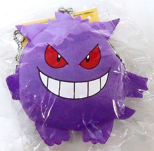 [중고] 지갑/패스 케이스 (캐릭터) Gengar 미니 가마구치 “포켓몬”