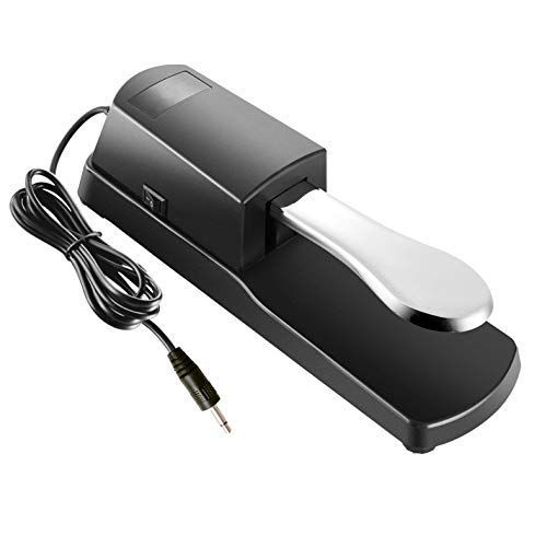 ニコマク NikoMaku 電子ピアノ ダンパーペダル フットペダル サステインペダル アダプタ不要 3.5mm端子小型電子ピアノ汎用 SWANシリーズ対応