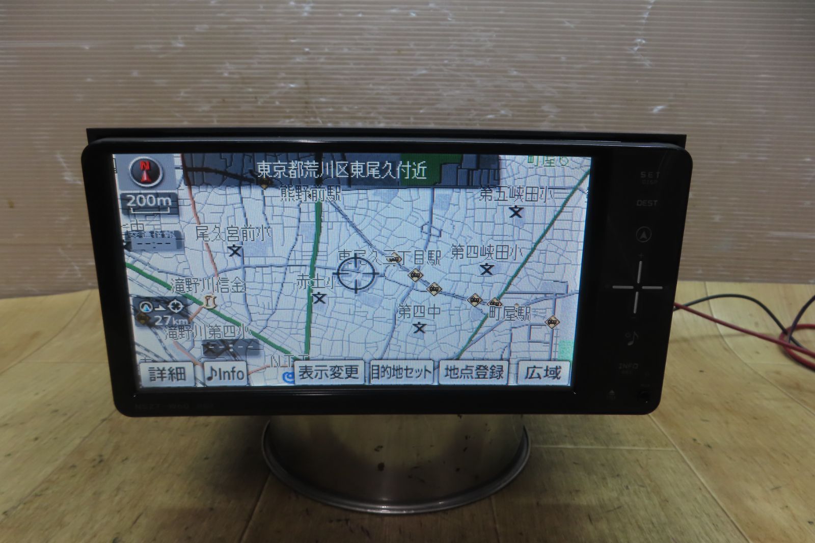 トヨタ 純正 メモリーナビ NSCP-W64 本体 ☆保証付動作☆ TOYOTA/トヨタ 純正 メモリーナビ NSCP-W64 Bluetooth