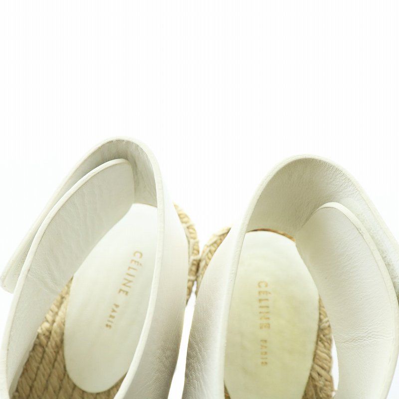 セリーヌ CELINE フィービー期 サンダル レザー オープントゥ