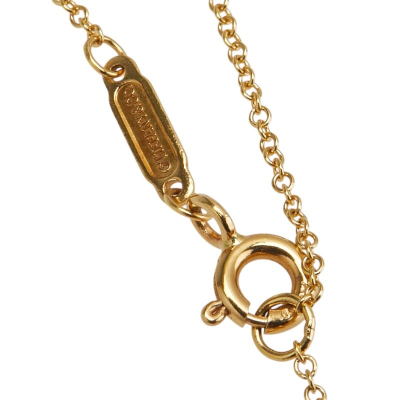 TIFFANY　ティファニー　K18YG　ゴールド　ネックレス　ペンダント ティファニー(Tiffany) K18イエローゴールド(K18YG