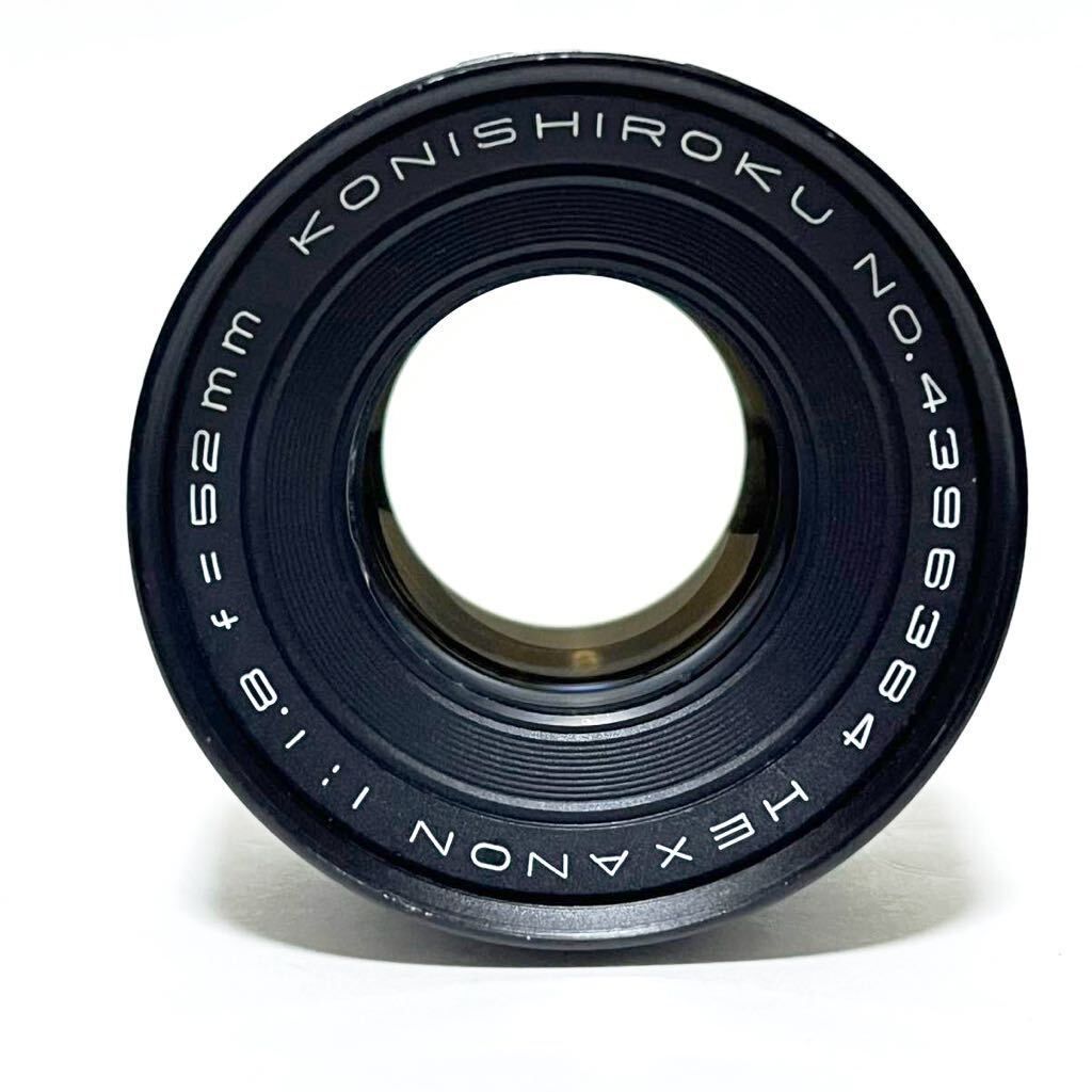 コニカ ヘキサノンレンズ52mm F1.8 【公式通販】