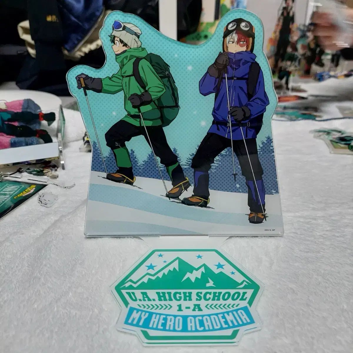 緑 谷出久 轟 焦凍 登山 BIG アクリル