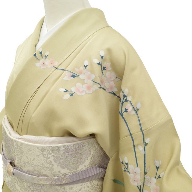 正絹 長襦袢 絞り染め蛍ぼかし（未使用品）【鈴乃屋】
