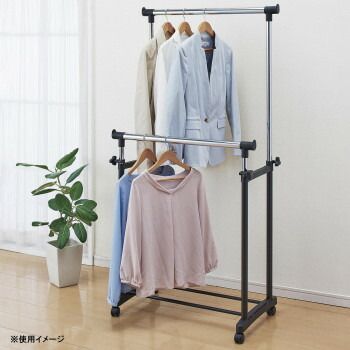 パール金属 太パイプハンガー ダブル SP75 N-7602