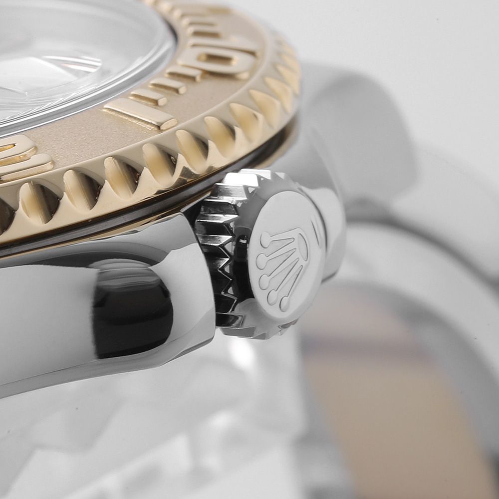 ロレックス ヨットマスター 168623 ホワイト K番 中古 ボーイズ